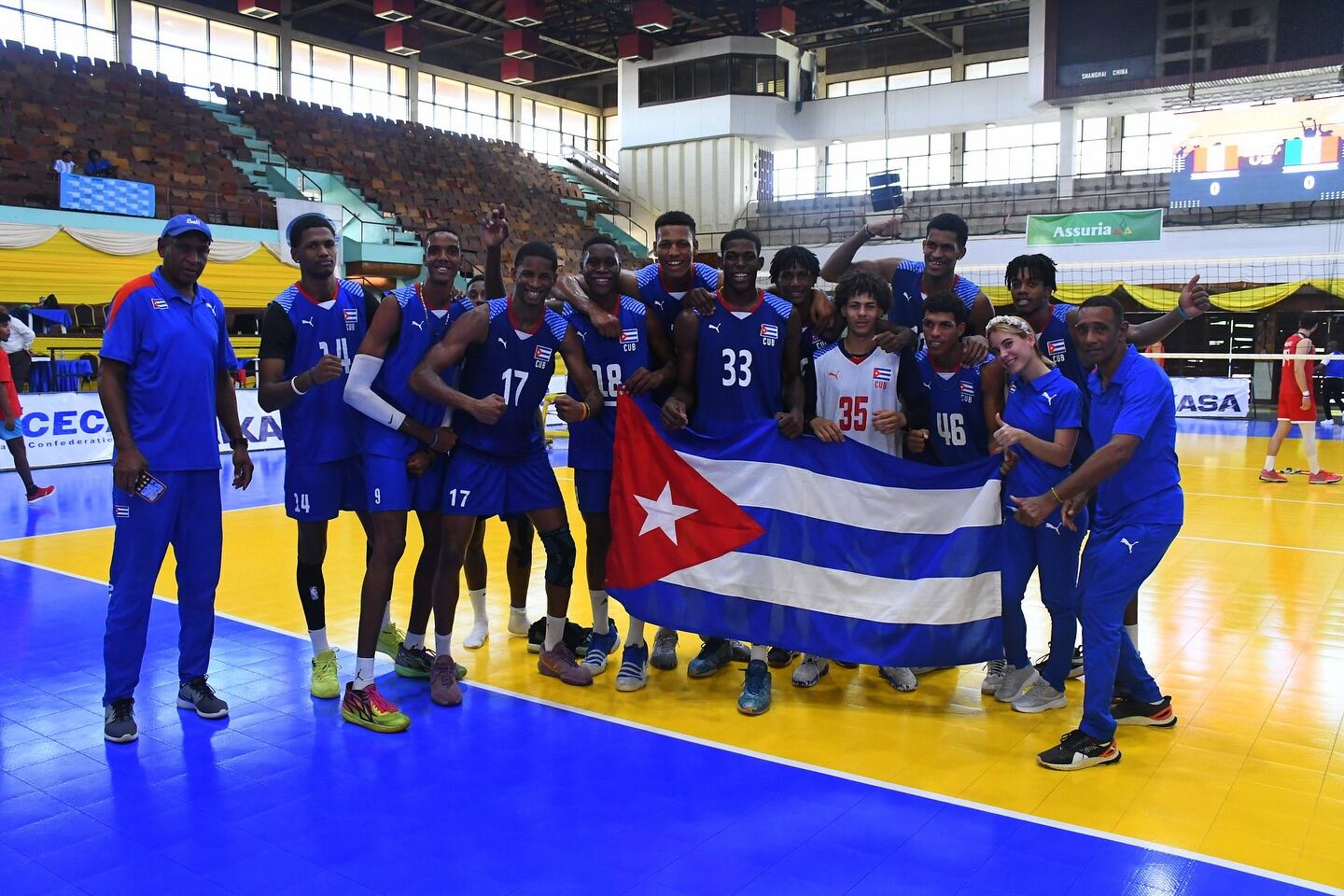 Cuba vs Guatemala: partido por la Copa Panamericana Sub 23 de vóley masculino