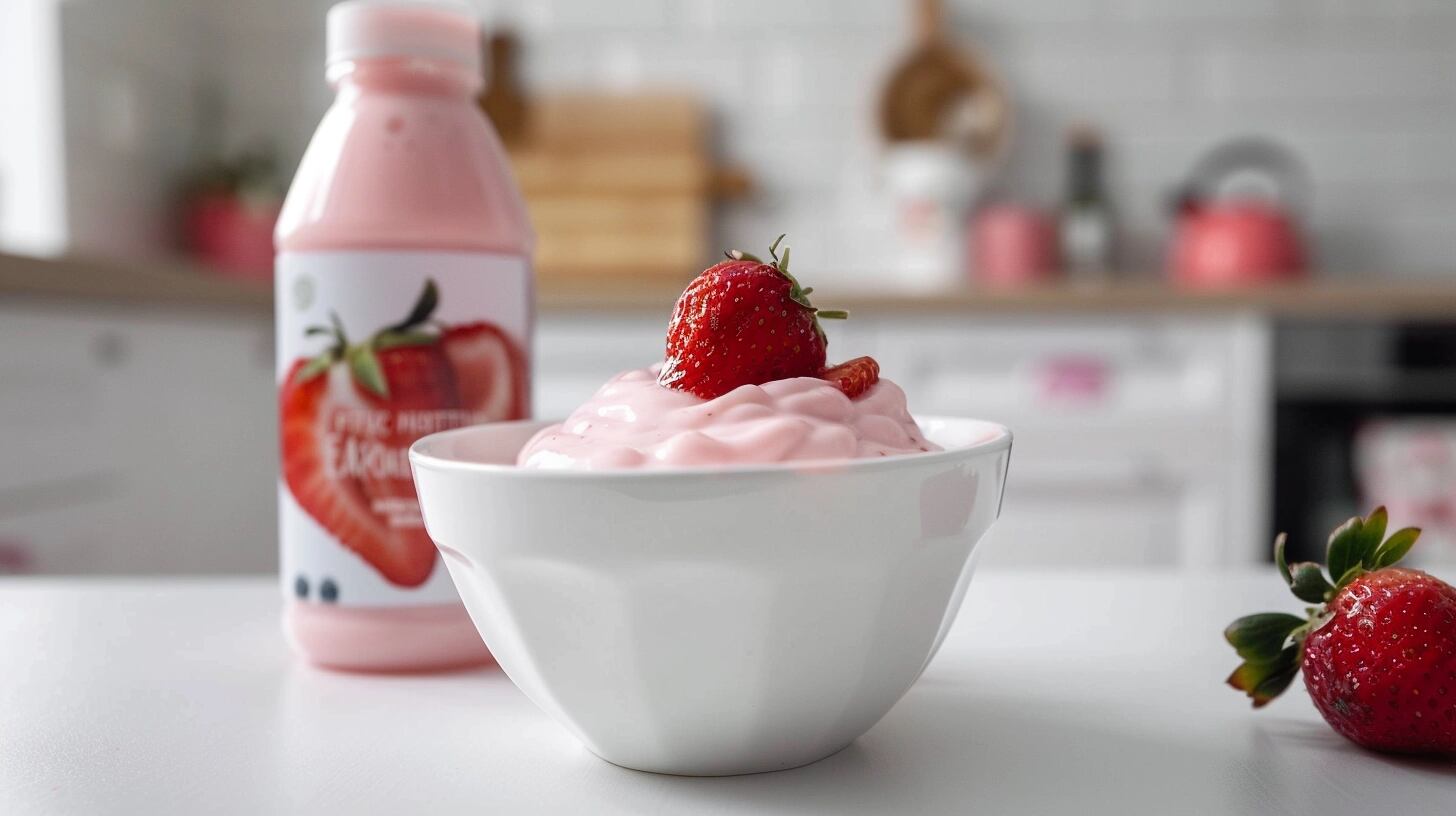 Imagen de un cuenco de yogurt colocado estratégicamente en una cocina luminosa, demostrando su papel como pilar de una dieta equilibrada. Este producto lácteo, rico en proteínas y calcio, es perfecto para cualquier momento del día, contribuyendo a una alimentación saludable y asequible. Palabras clave: cuenco de yogurt, dieta equilibrada, producto lácteo, rico en proteínas, calcio, alimentación saludable, opción nutritiva, cocina luminosa, asequible, bienestar. (Imagen ilustrativa Infobae)