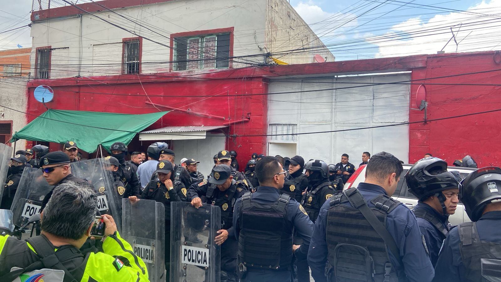 Operativo en Tepito /Foto: @siete_letras