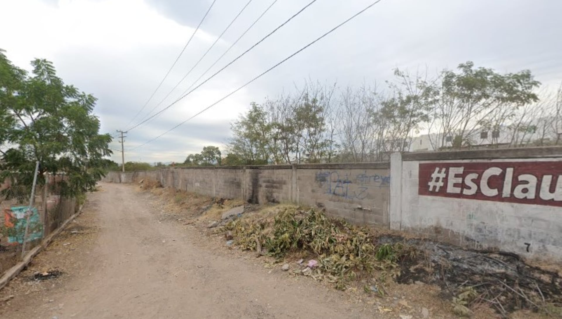 Imagen ilustrativa de la calle donde fueron hallados los cuerpos, en la colonia El Barrio, Culiacán. (Google Maps)