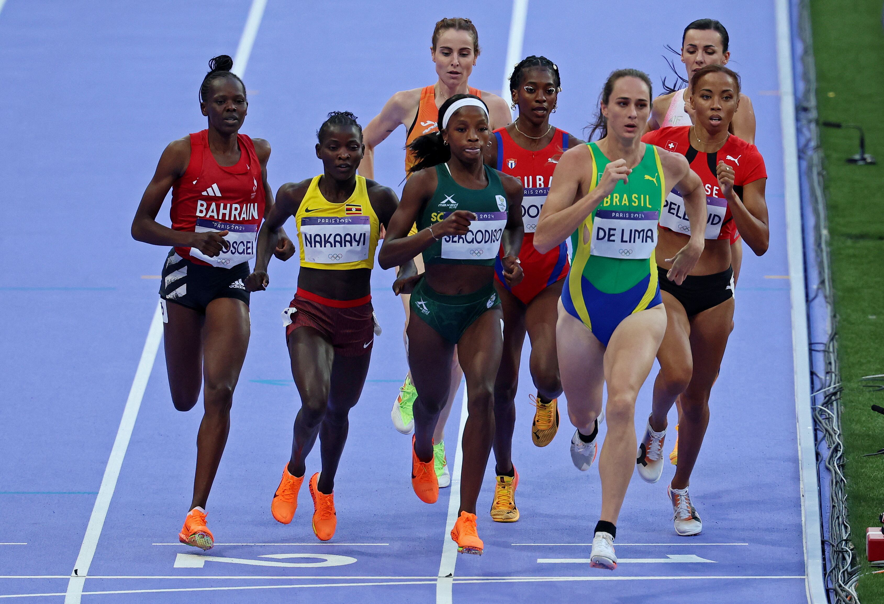 Flavia María de Lima finalizó decimoquinta en la clasificación general de los 800 metros (REUTERS/Phil Noble)