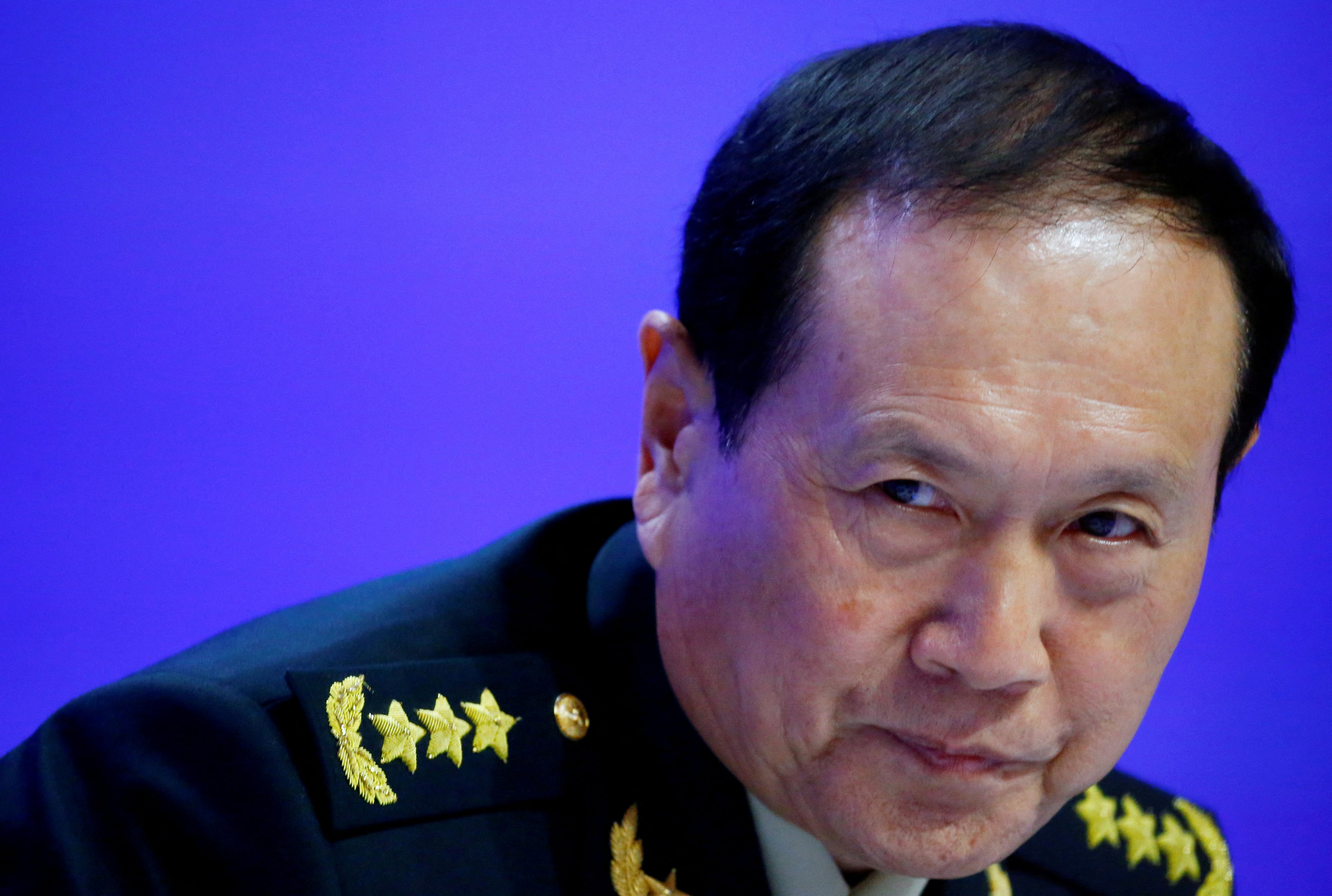 El ex ministro de Defensa chino, Wei Fenghe, fue destituido tras ser acusado de corrupción (REUTERS/Feline Lim)
