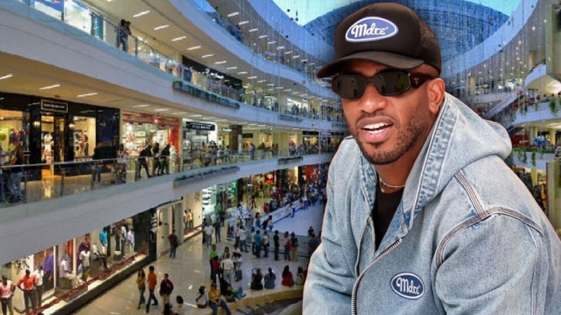 Jefferson Farfán presentó oficialmente su primer mall. Composición infobae Peru