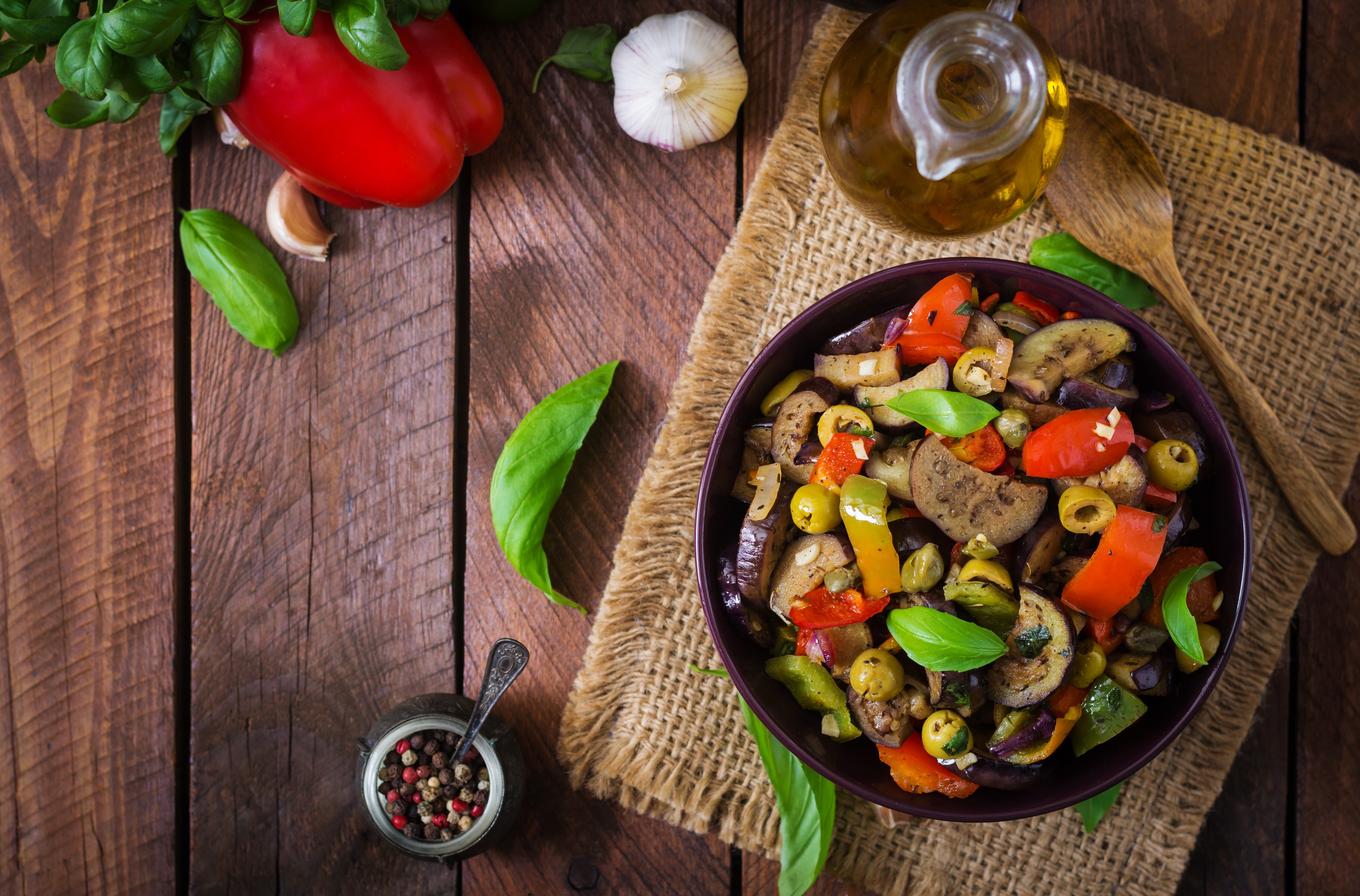 Ratatouille comida francesa (freepik)