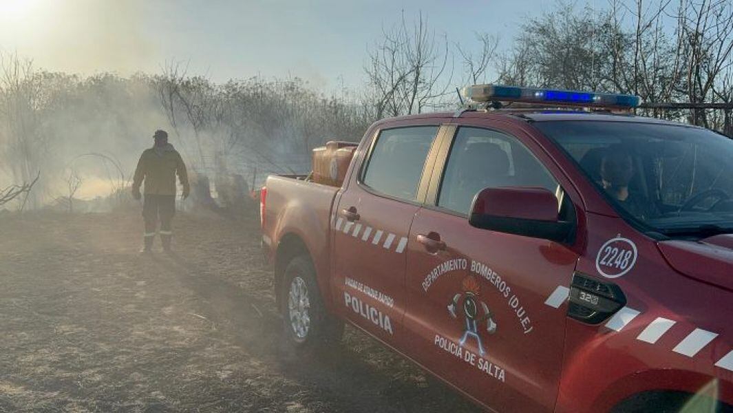 incendio en Salta