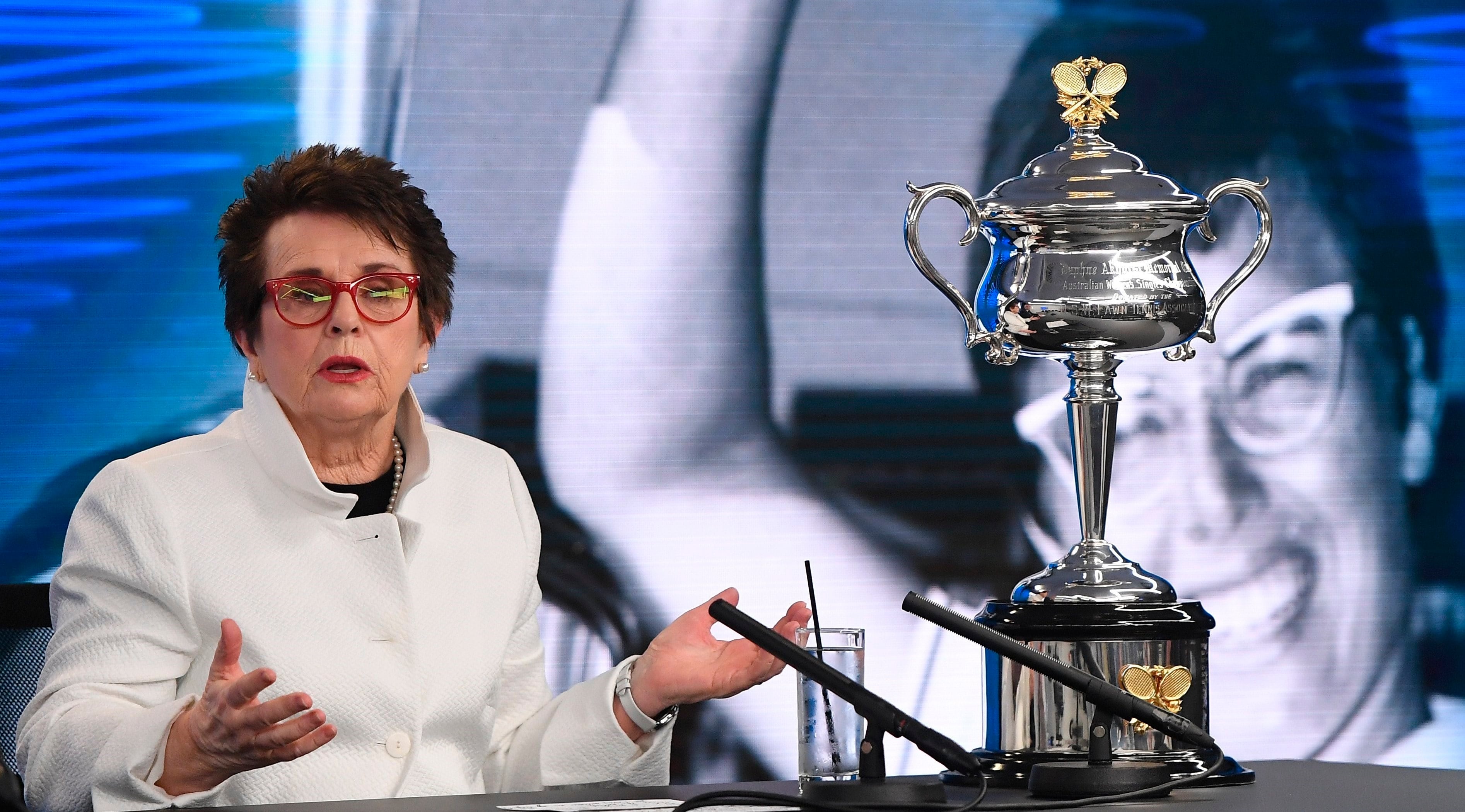 Las novedosas propuestas de Billie Jean King que podría cambiar por completo al tenis. EFE/ Julian Smith/Archivo 