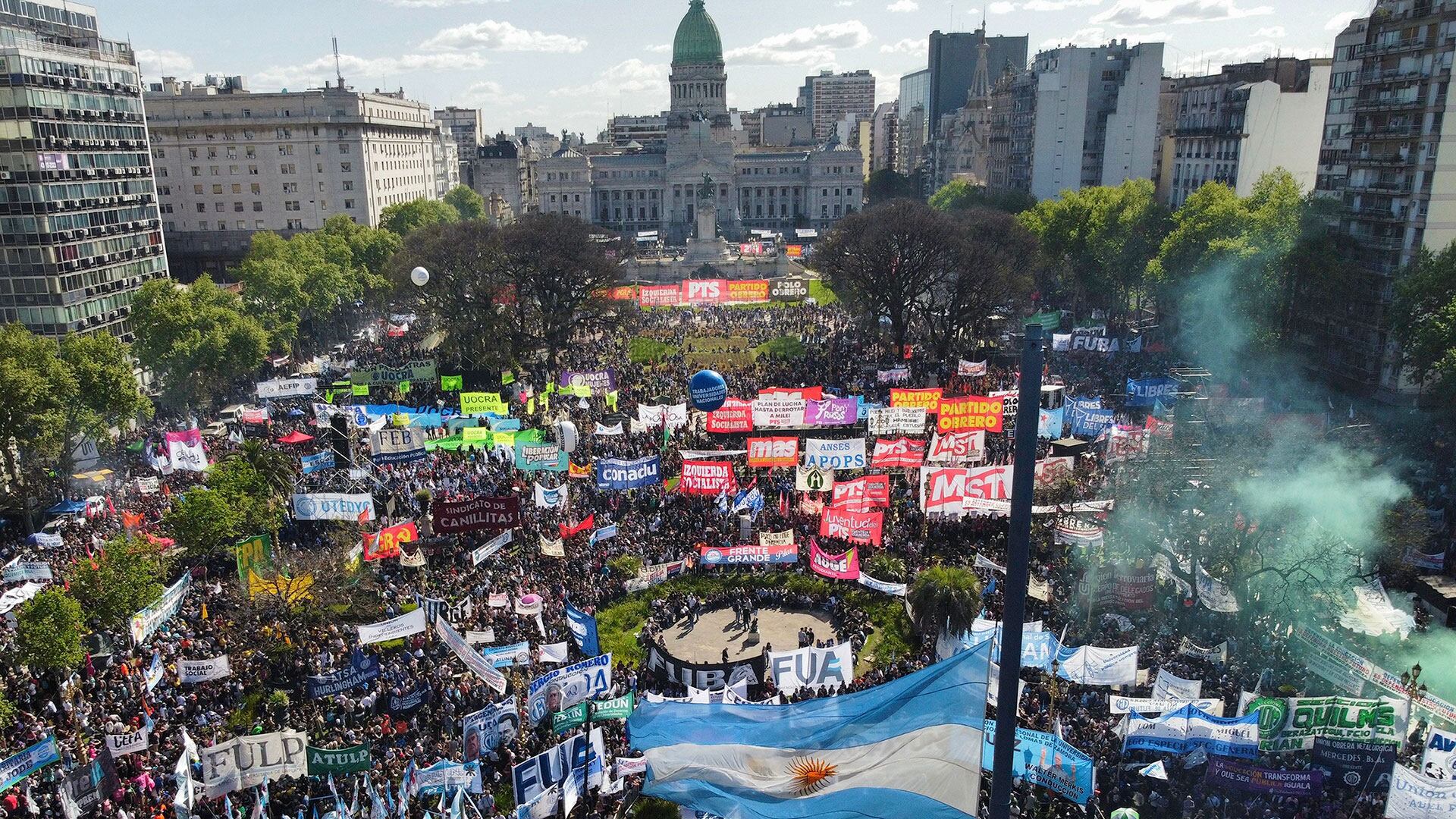 marcha universitaria congreso