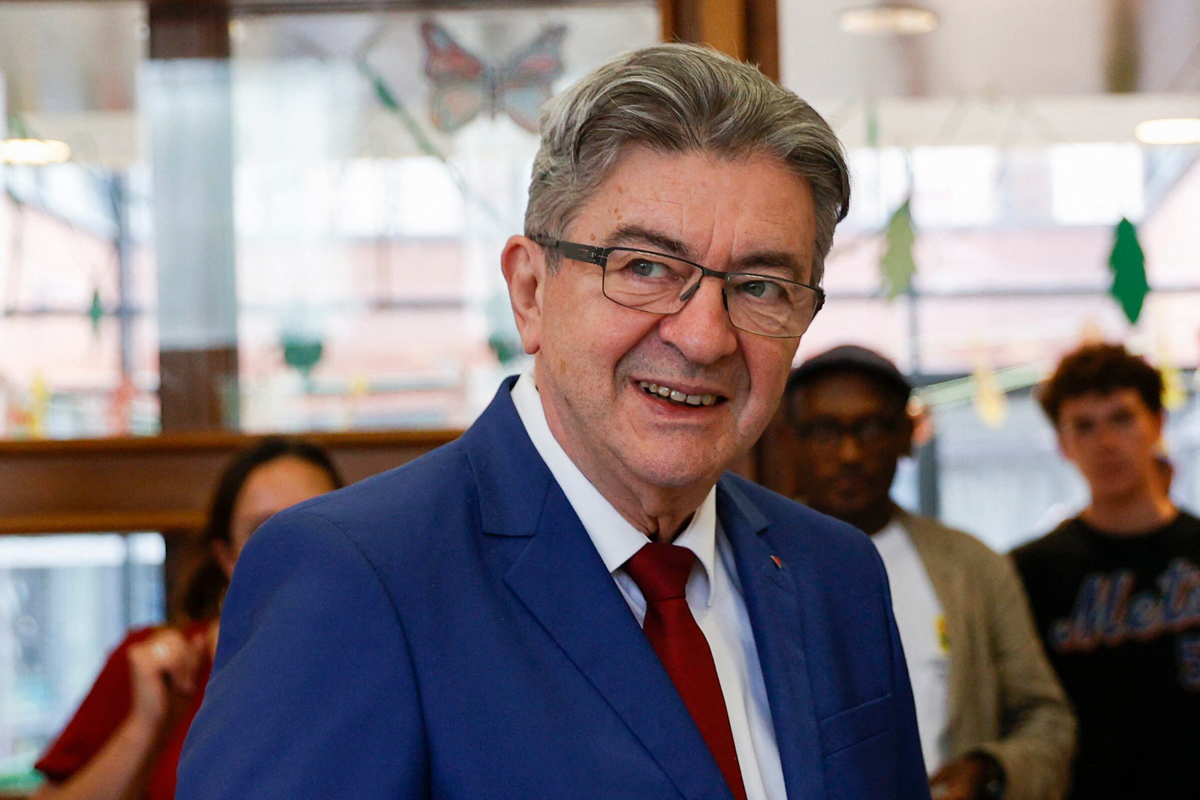 Jean-Luc Melenchon es líder del partido Francia Insumisa (REUTERS/Abdul Saboor)