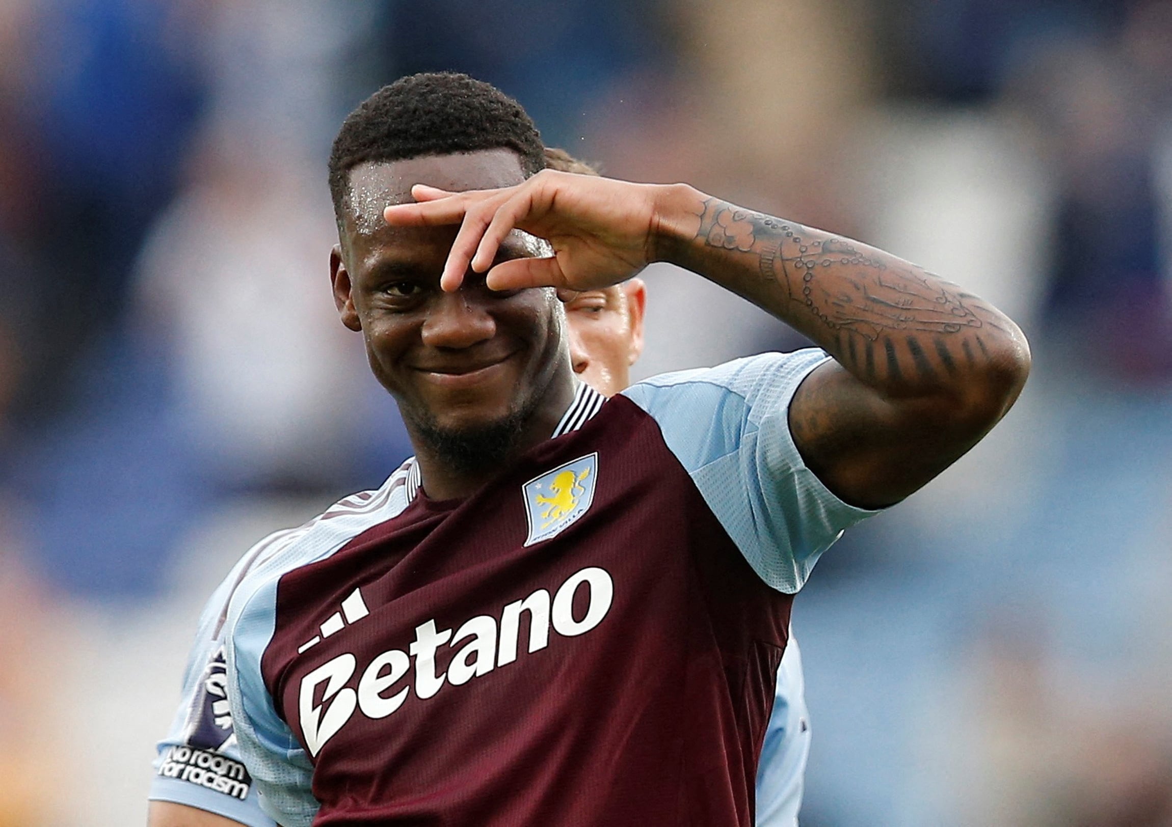 Durán en el duelo ante Leicester City-crédito Craig Brough/REUTERS 