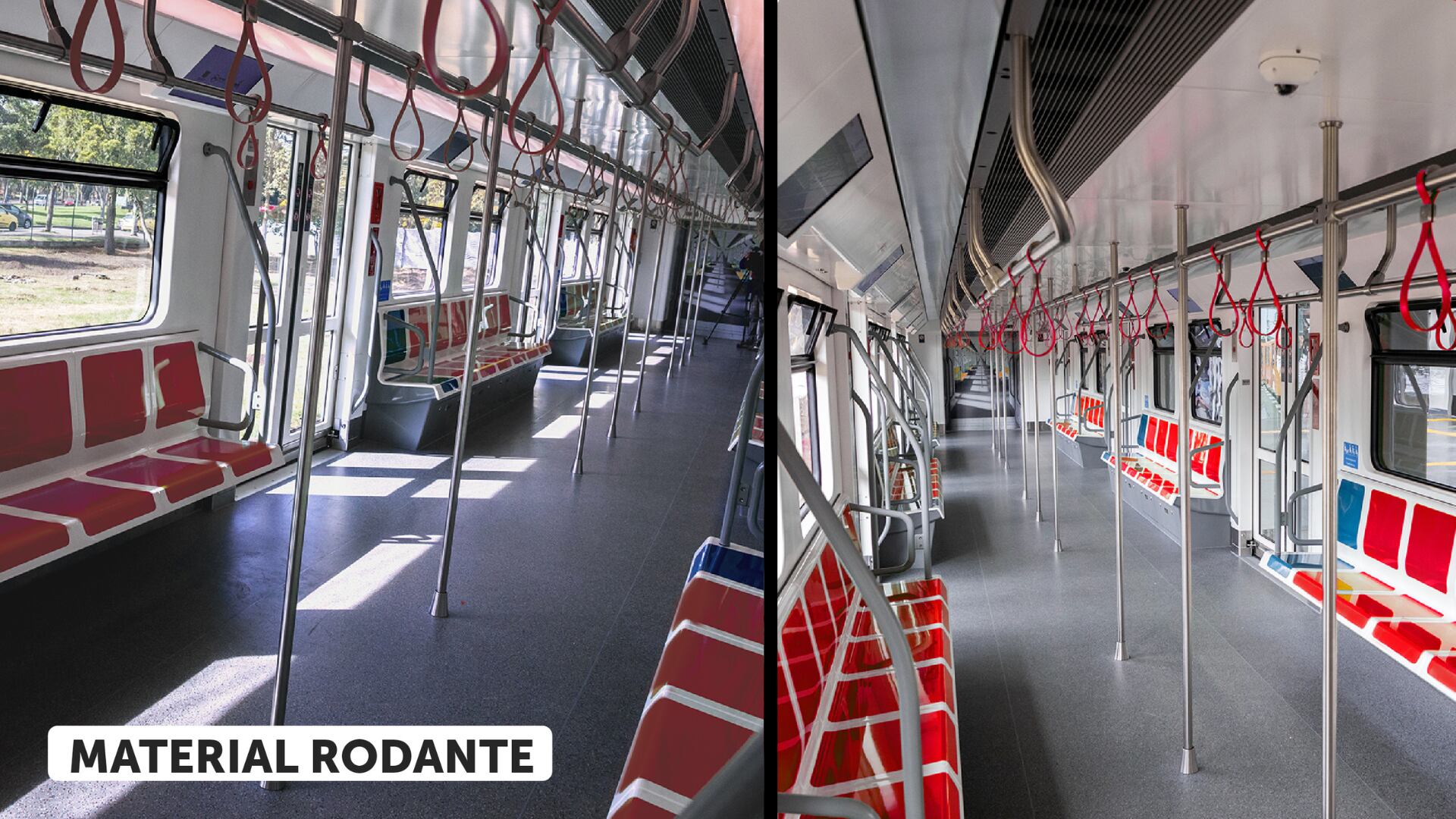 Así será el interior de los vagones de la primera línea del metro de Bogotá - crédito @Bogota/X