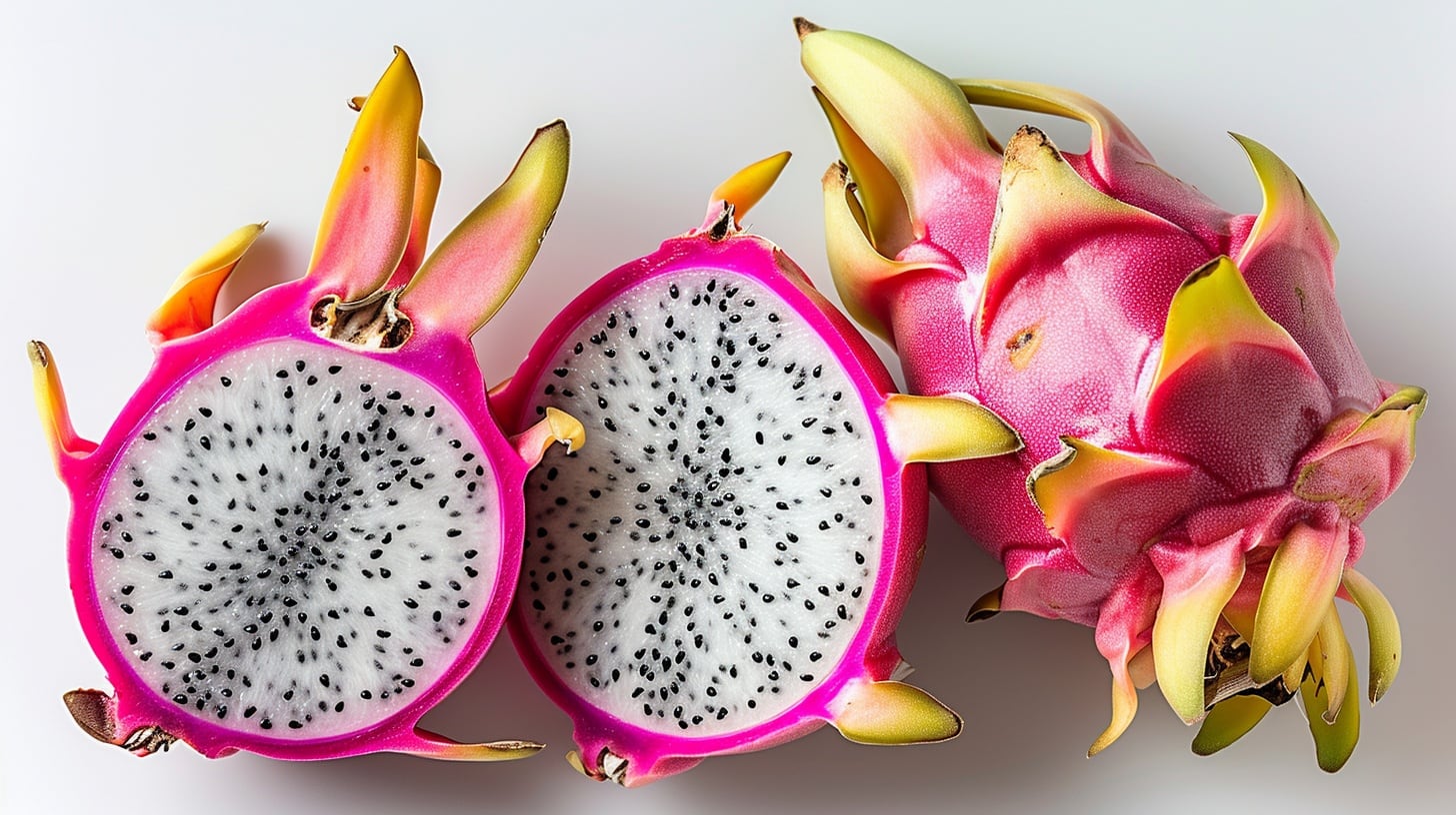 Pitaya o fruta del dragón, exótica y saludable, rica en antioxidantes y vitaminas, fruta colorida y refrescante, pitaya tropical, beneficios de la pitaya, fruta nutritiva y deliciosa, pitahaya, fruta exótica con fibra, pitaya para una dieta saludable, fruta tropical vibrante, pitaya como fuente de nutrientes, pitaya como snack saludable - (Imagen Ilustrativa Infobae)