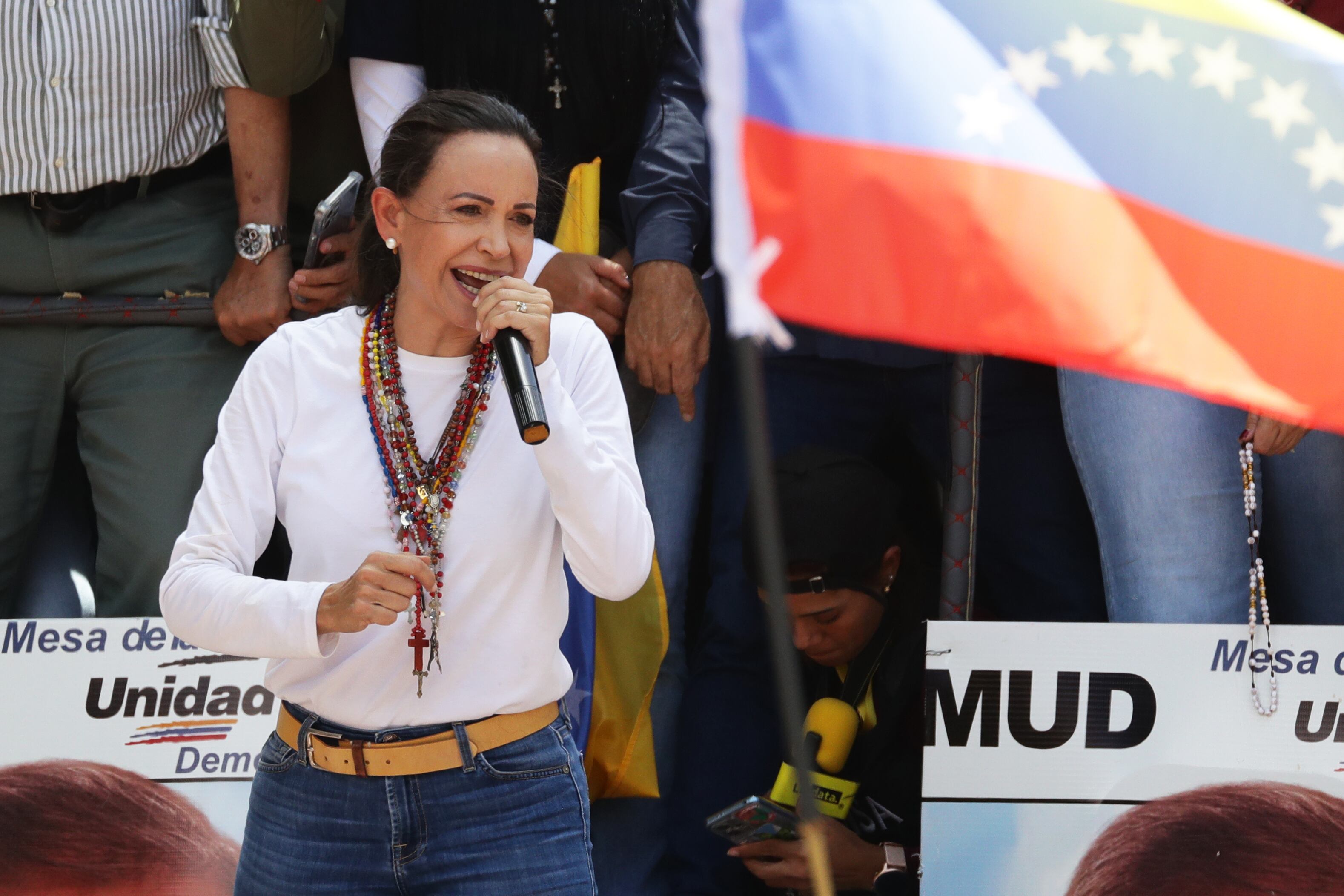 María Corina Machado agradece al Senado español su respaldo a Edmundo González Urrutia