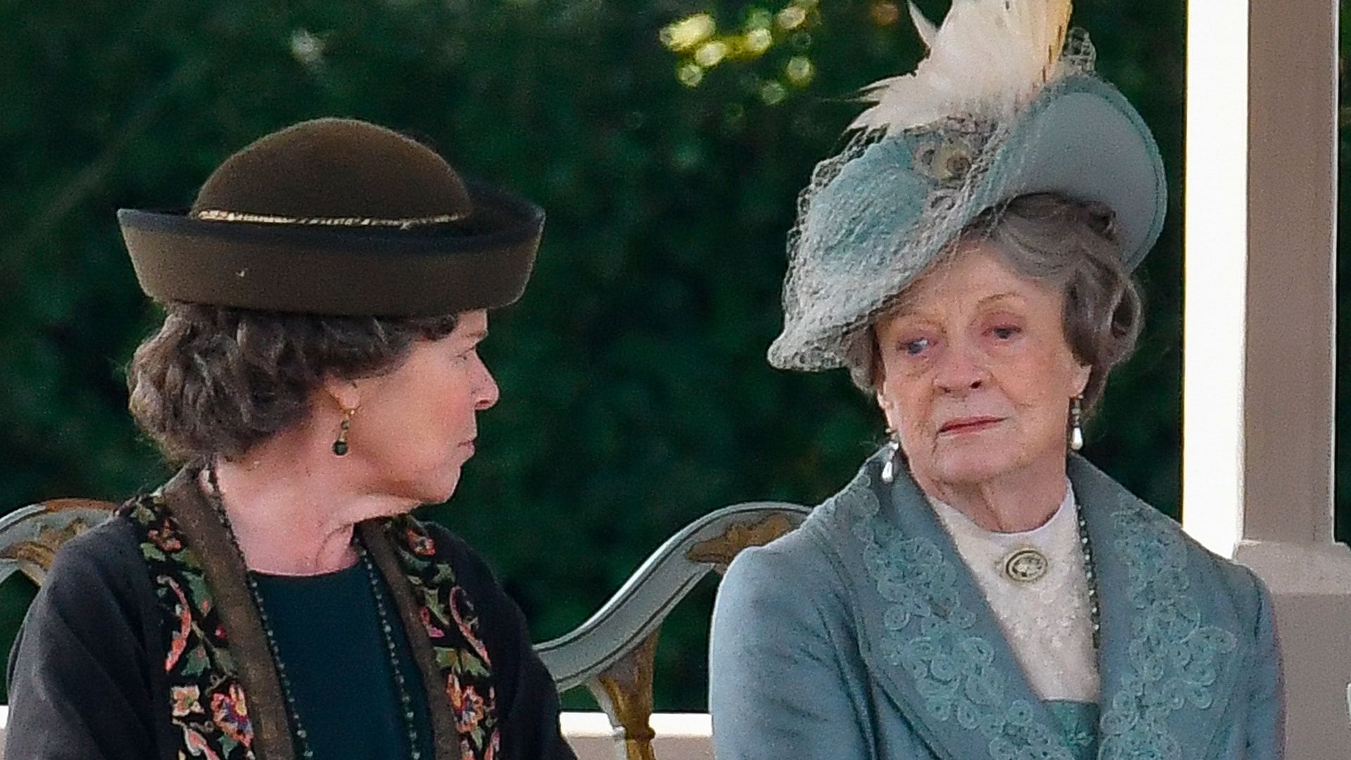 Maggie Smith fue parte del elenco principal de "Downton Abbey" durante la seis temporadas de la serie (Shutterstock)