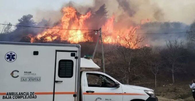 incendio en Catamarca