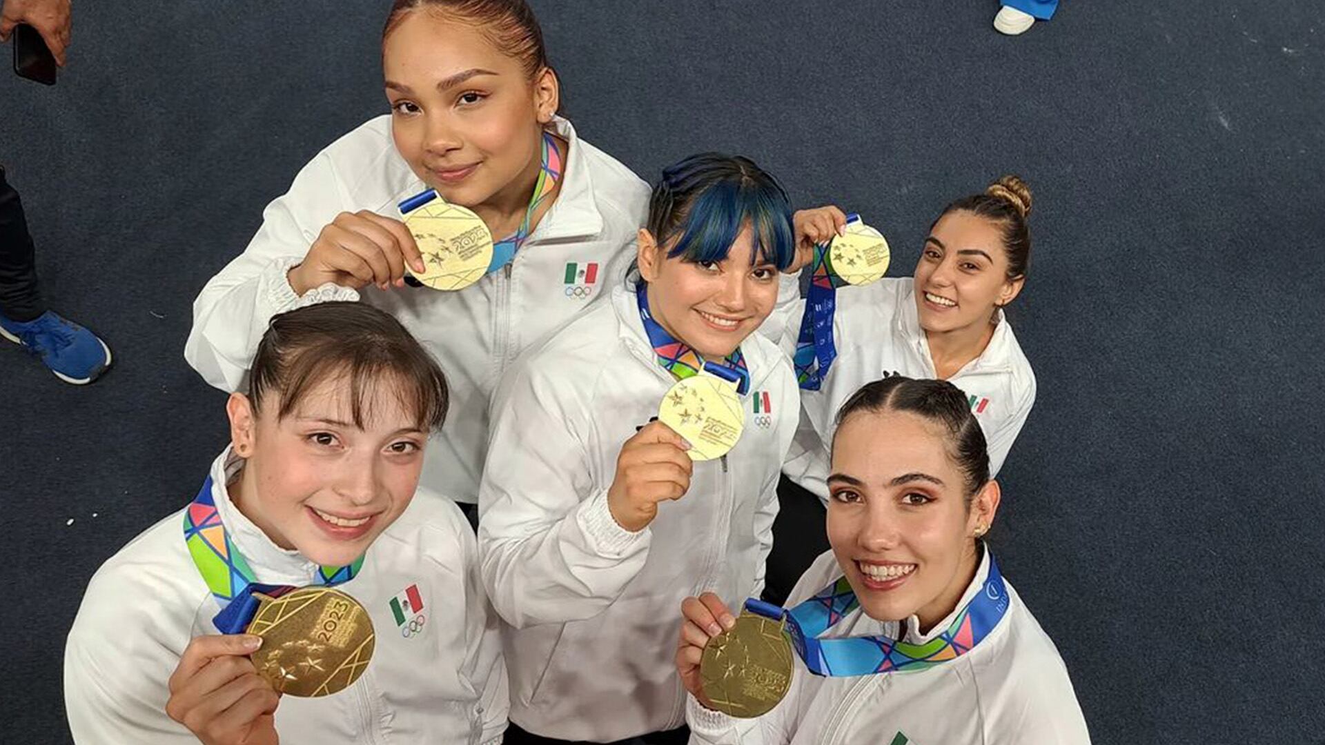 Alexa Moreno, Natalia Escalera, Ahtziri Sandoval, Cassandra Loustalot y Paulina Campo