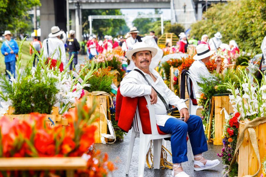 Desfile de Silleteros en la Feria de las Flores