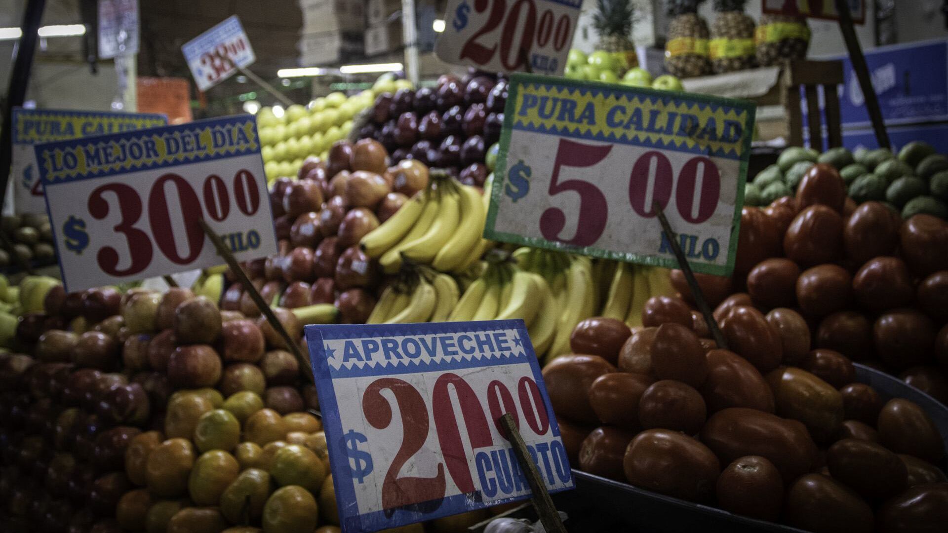 Alza en los precios de frutas y verduras