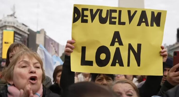 Marcha Loan buenos aires (TN)