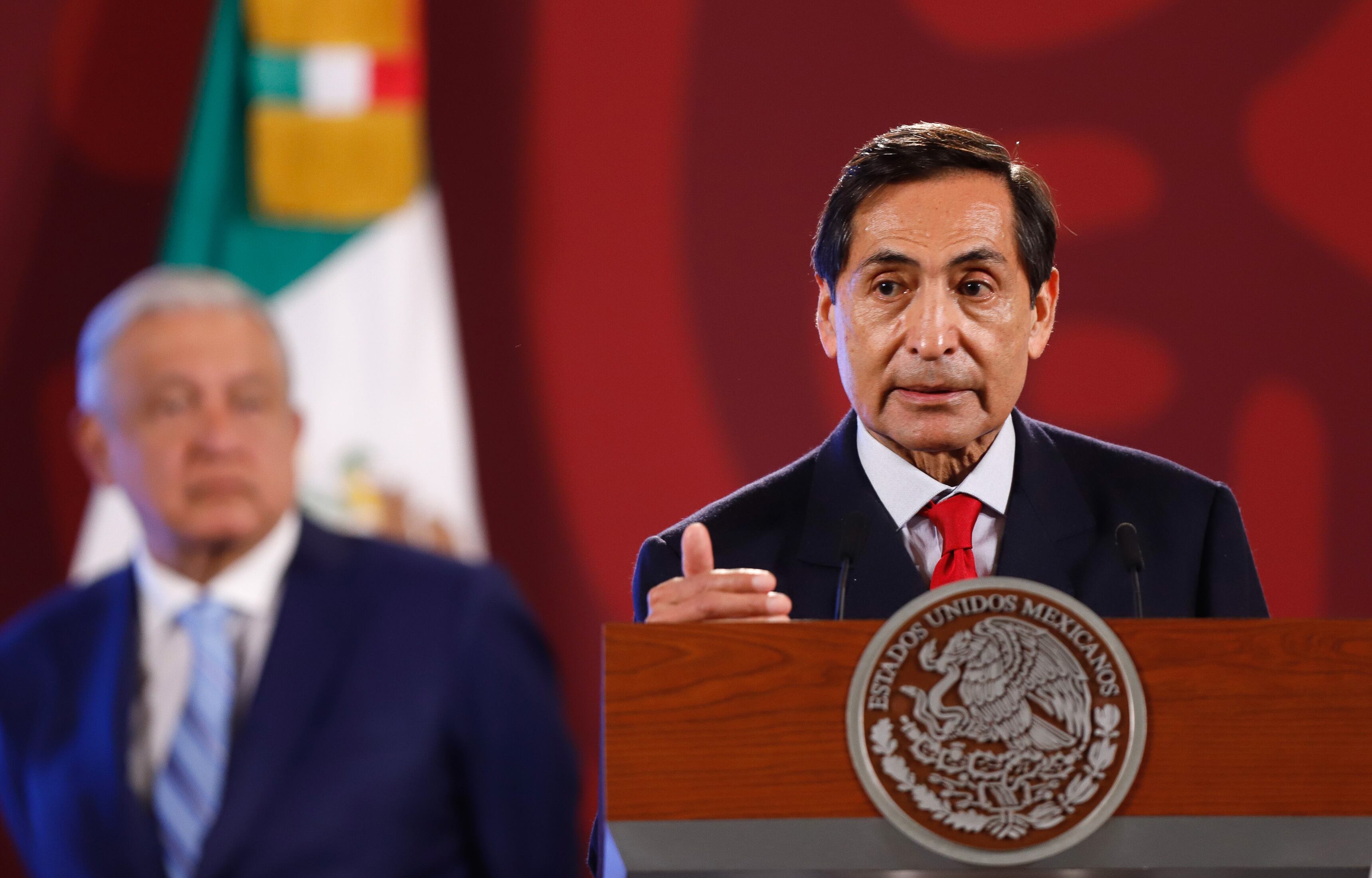 Rogelio Ramírez de la O es secretario de Hacienda con Andrés Manuel López Obrador (AMLO) (EFE/ Isaac Esquivel)