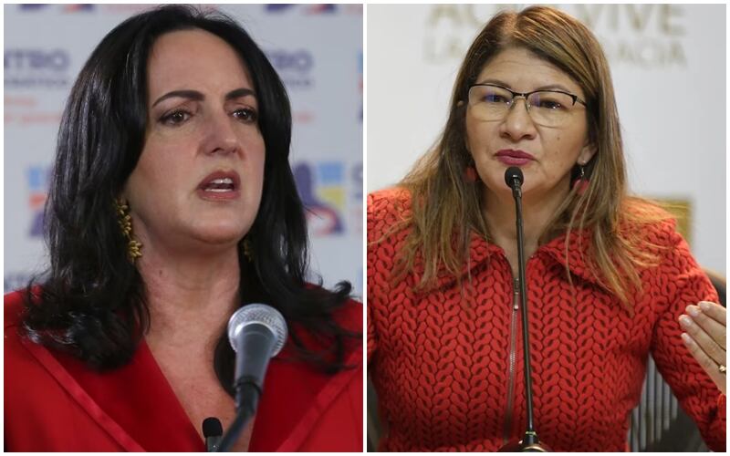 María Fernanda Cabal y Griselda Lobo, alias Sandra Ramírez