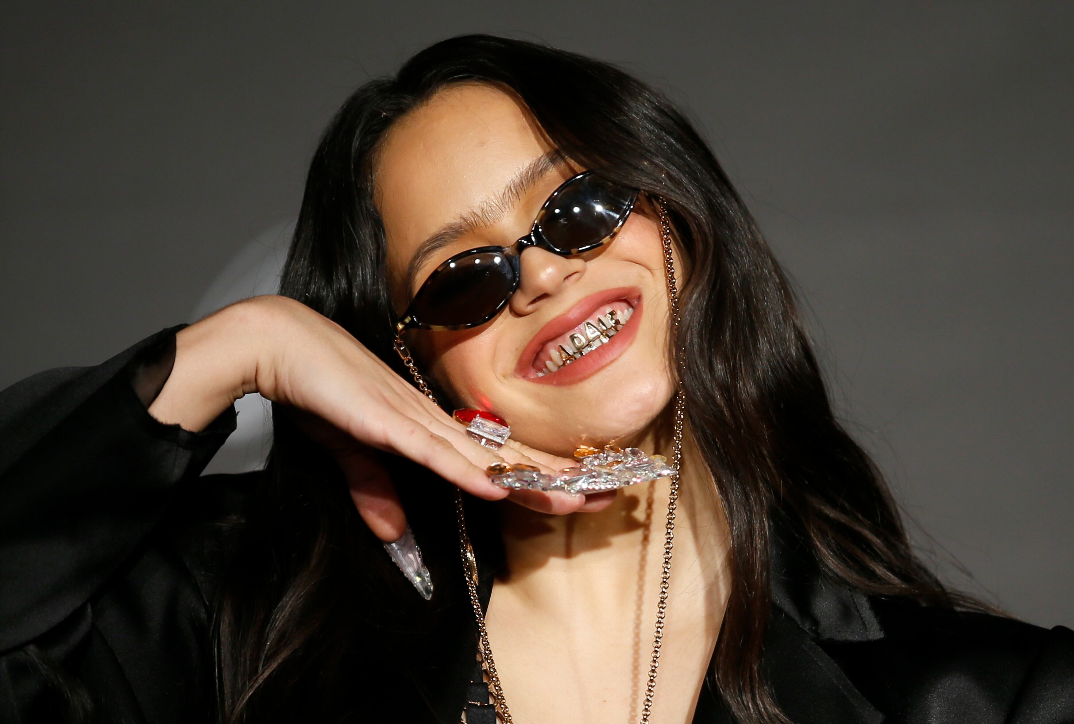 Rosalía, en la gala de los Latin Grammy de 2019. (Danny Moloshok/Reuters)