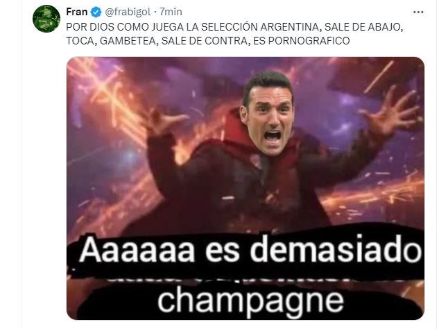 Memes argentina canadá semifinal