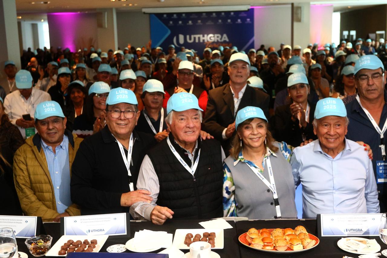 Luis Barrionuevo presidió el congreso del Sindicato de Gastronómicos