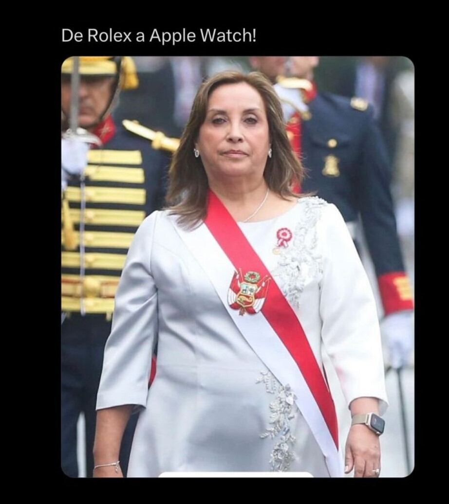 Memes por el Mensaje a la Nación de Dina Boluarte.