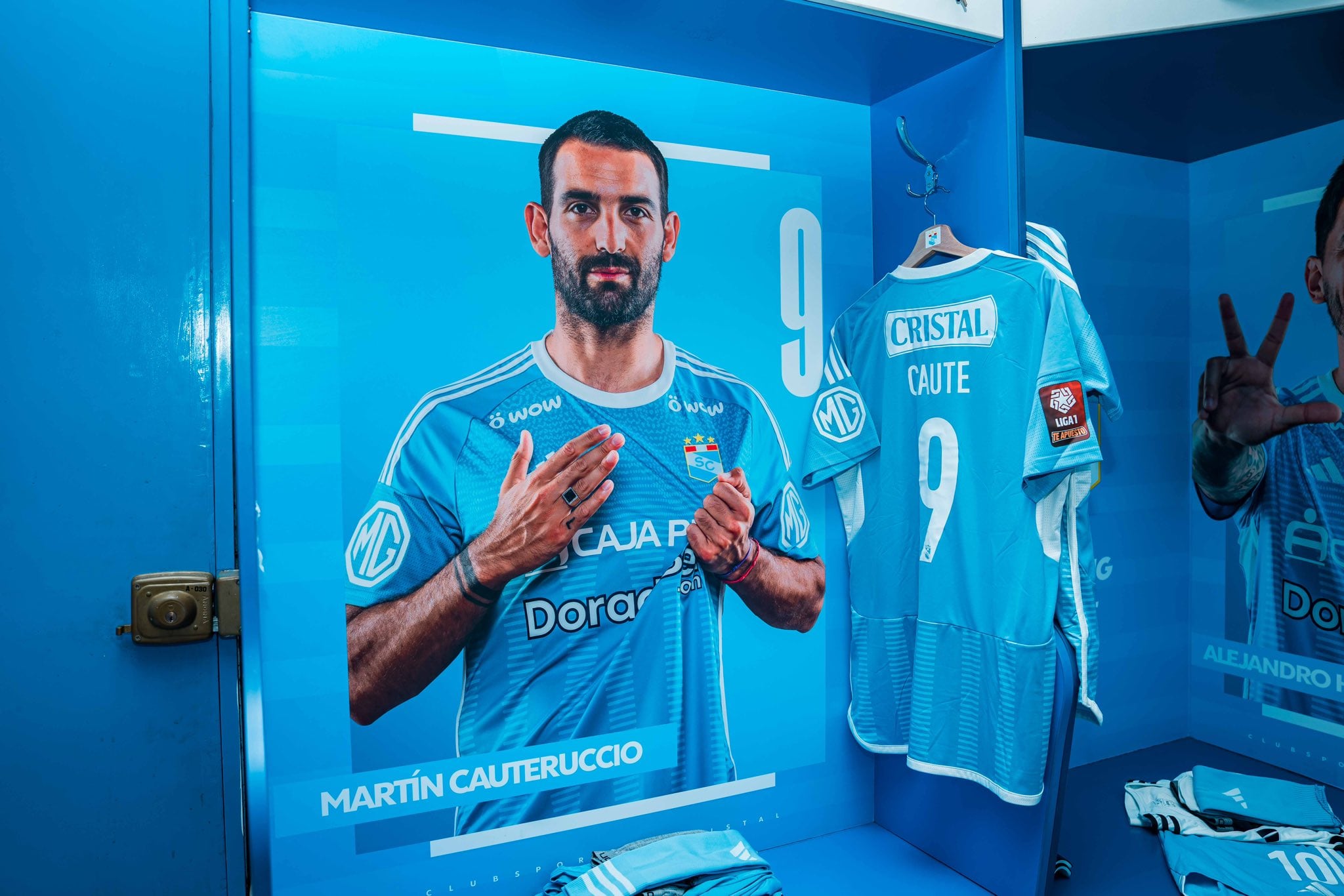 Así luce el camerino de Sporting Cristal previo al duelo con UTC. - créditos: Sporting Cristal