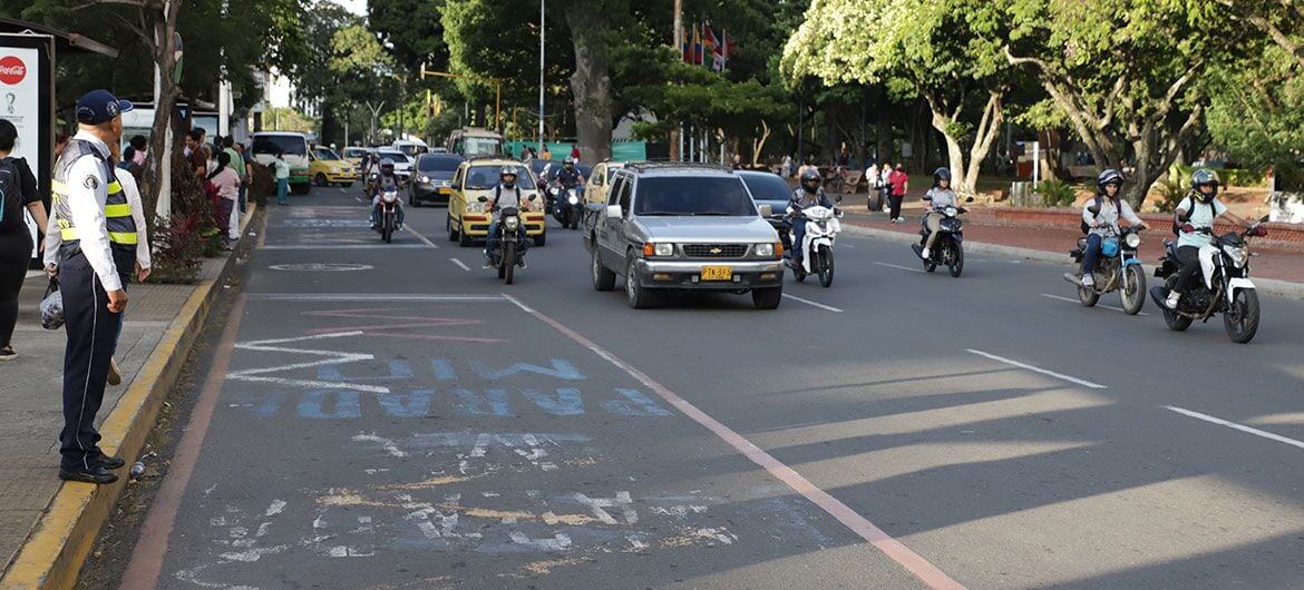 La aplicación del programa Pico y Placa es diferente todos los días. (Alcaldía de Cali)