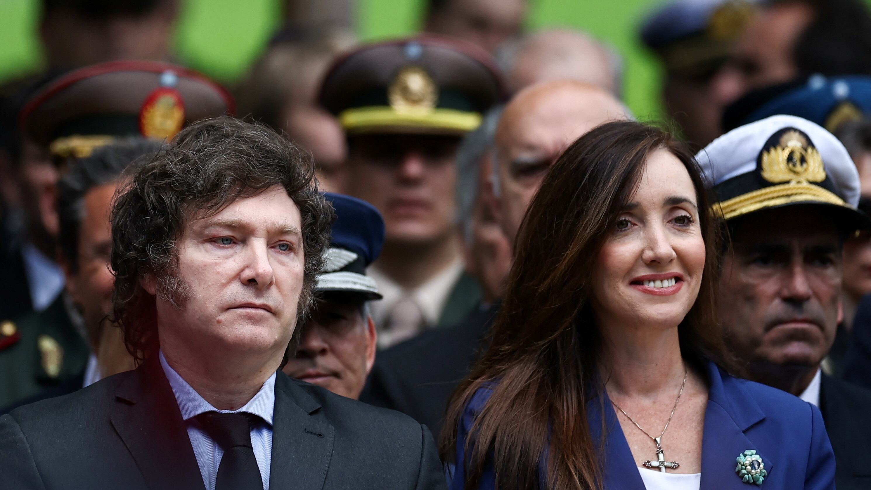 Ceremony to honour victims of the 1982 Falklands War, in Buenos Aires