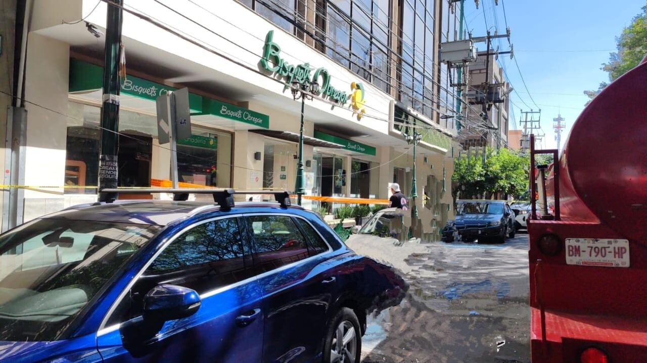 Explota restaurante Bisquets Obregón en la Miguel Hidalgo CDMX