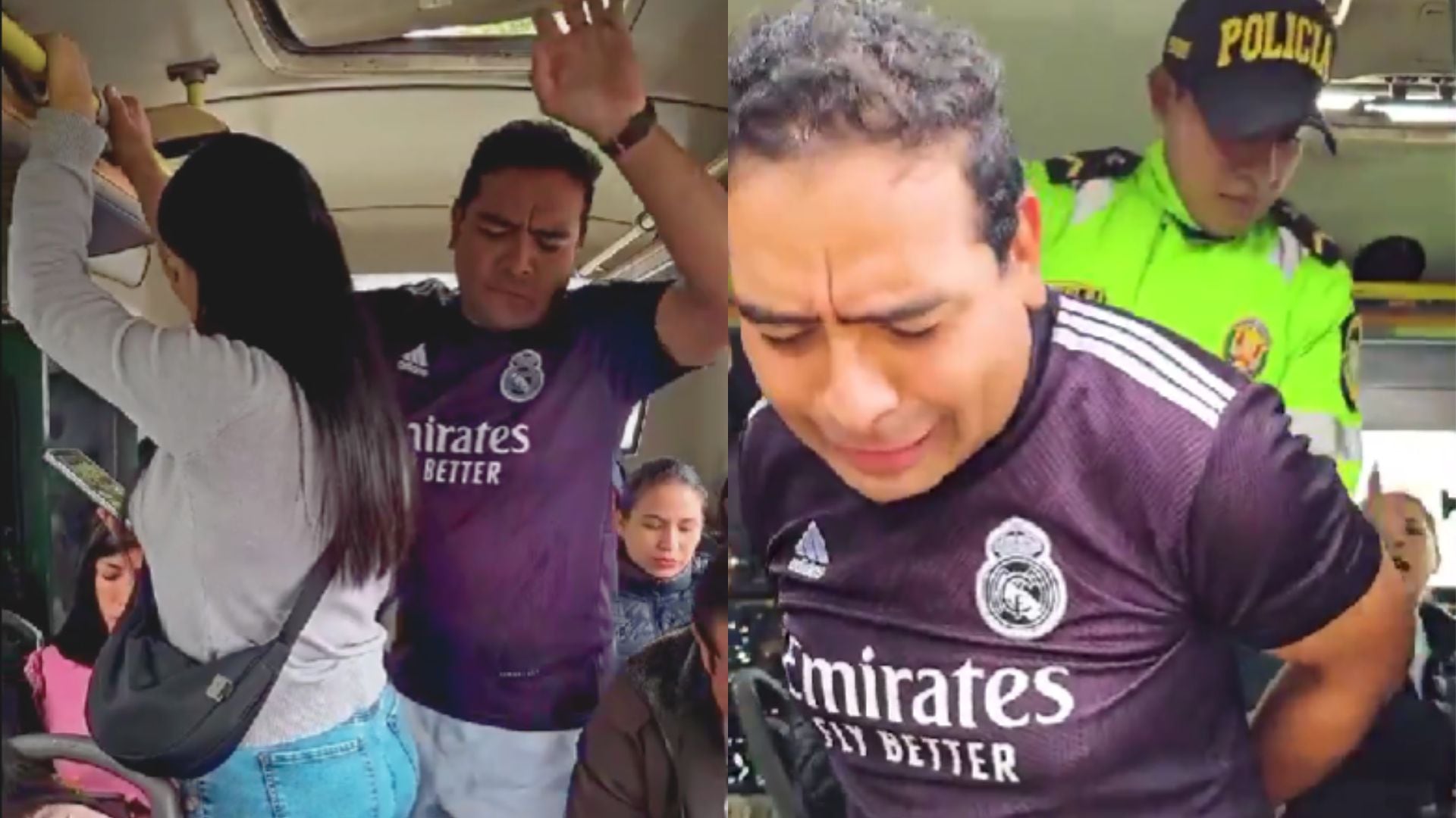 Capturas del vídeo que ha causado molestias en el mundo Real Madrid.