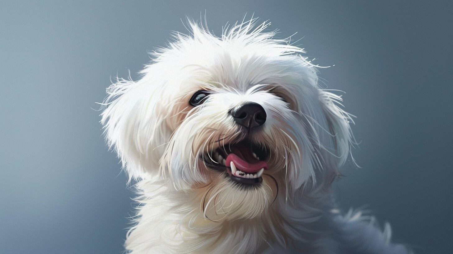 Pequeño perro blanco, mascota cariñosa, raza Cotón de Tuléar, perro hipoalergénico, compañía amigable, temperamento alegre - (Imagen Ilustrativa Infobae)