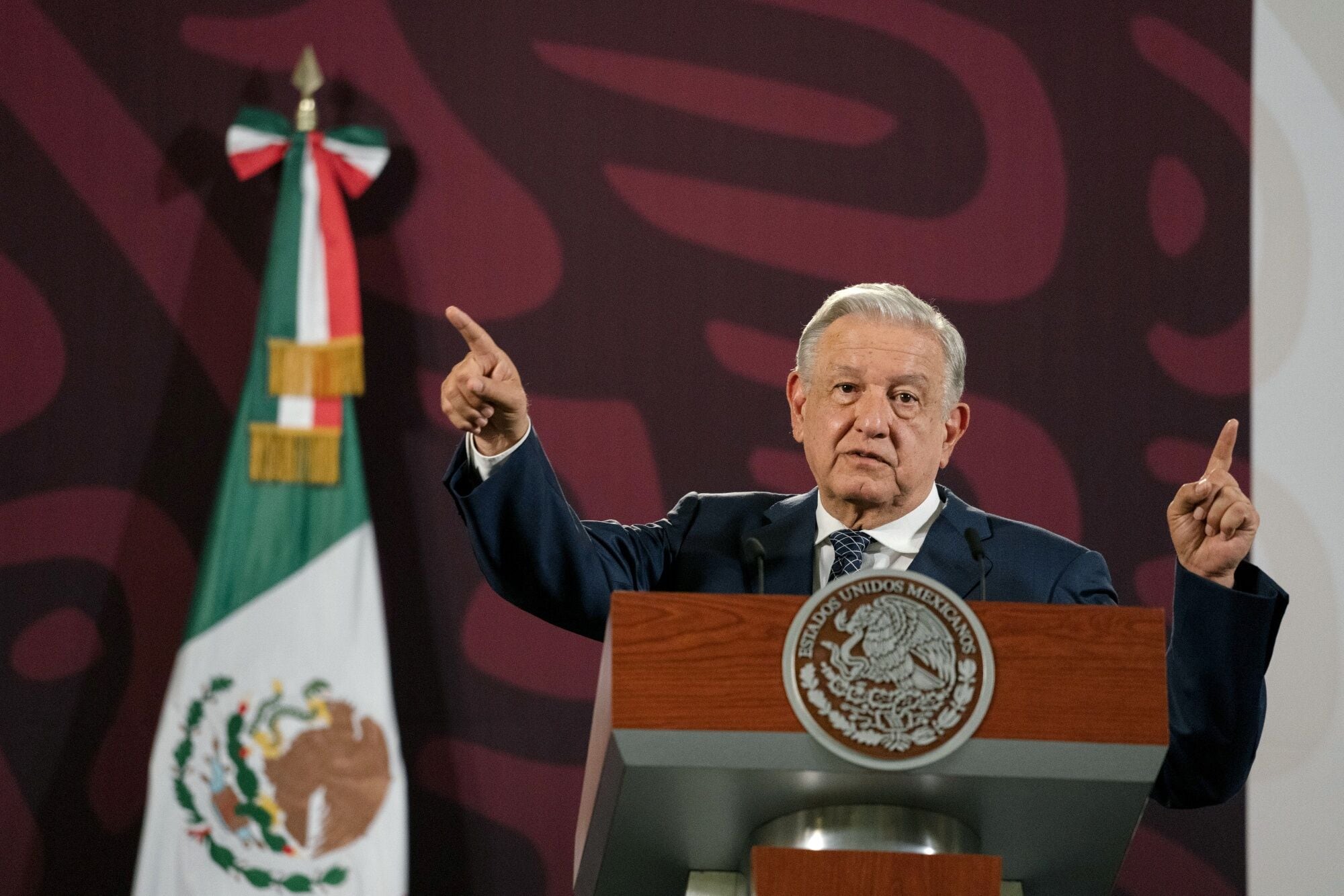 Andrés Manuel López Obrador, expresidente de México. (Bloomberg)