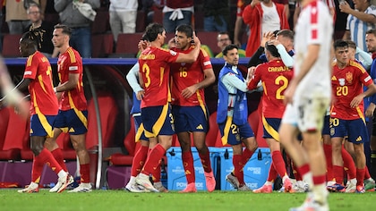 España se impone ante Georgia y jugará los cuartos de final de la Eurocopa contra Alemania