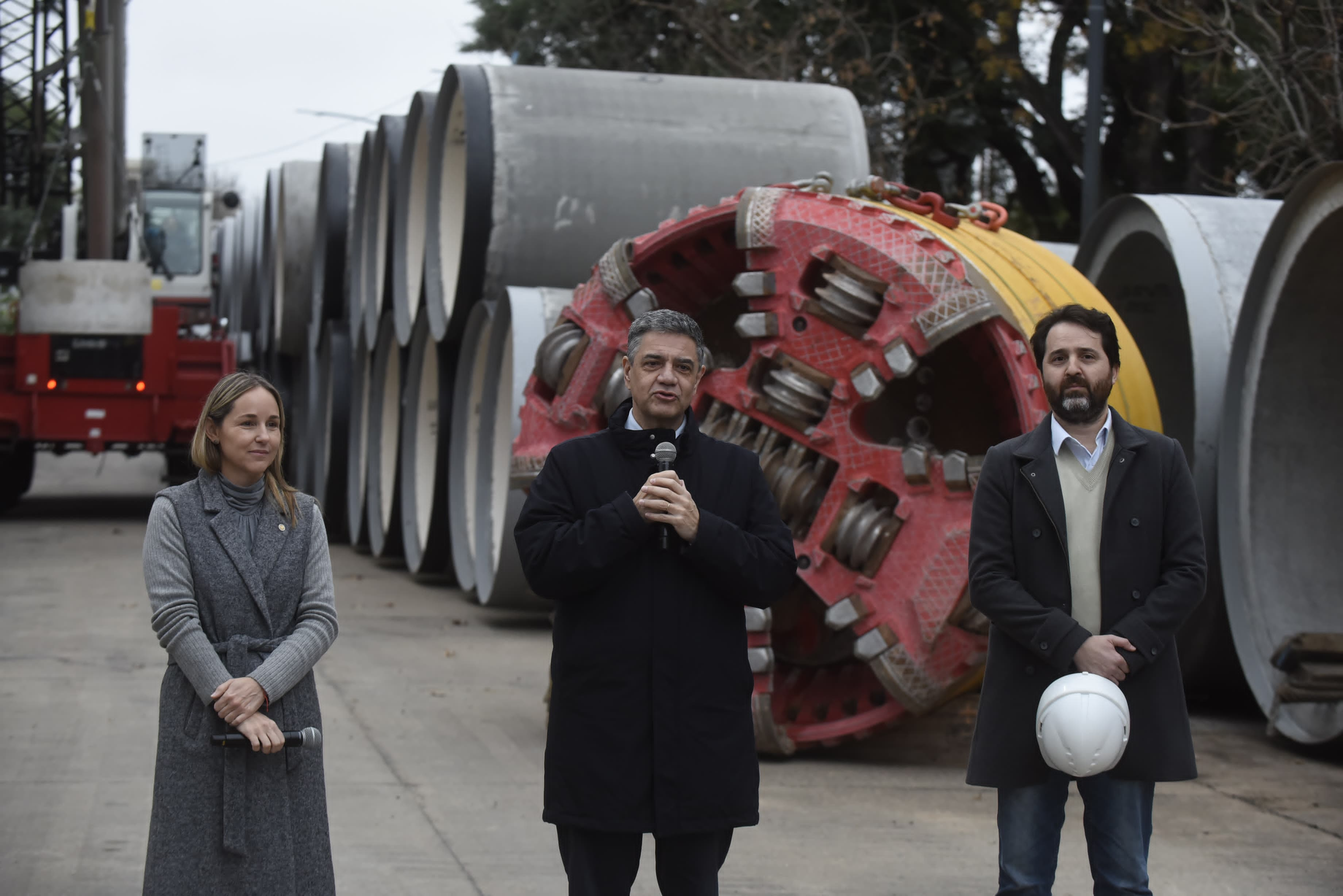 Jorge Macri presentación plan hidráulico