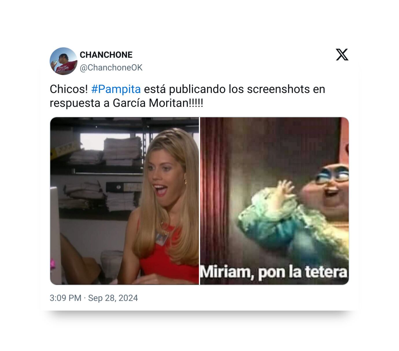 Los memes más divertidos de la separación de Pampita y Roberto García Moritán