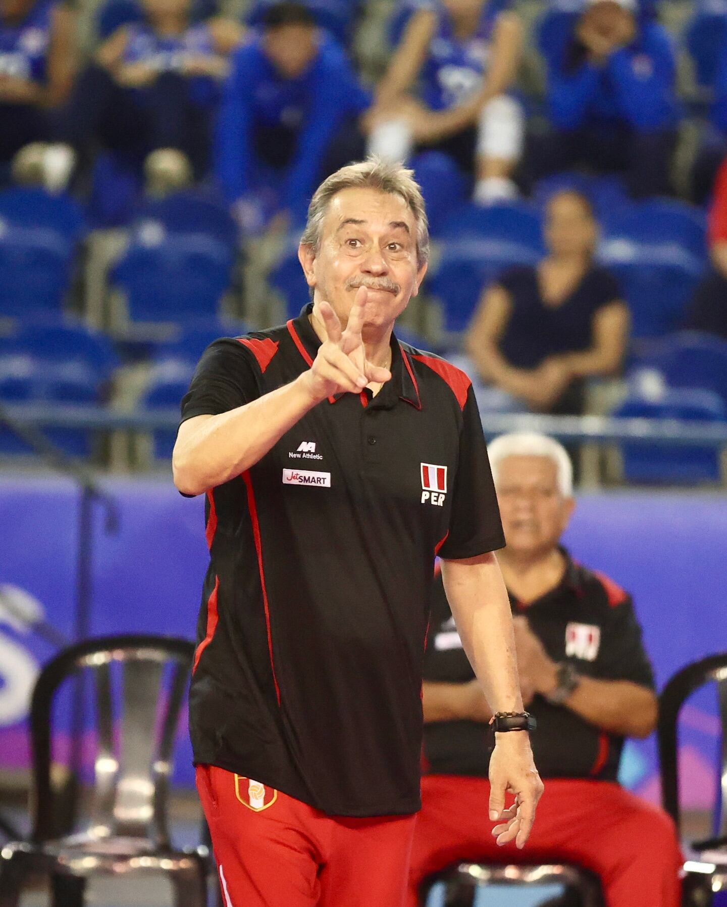 Antonio Rizola es el 'head coach' de la selección peruana sub 17 de vóley.