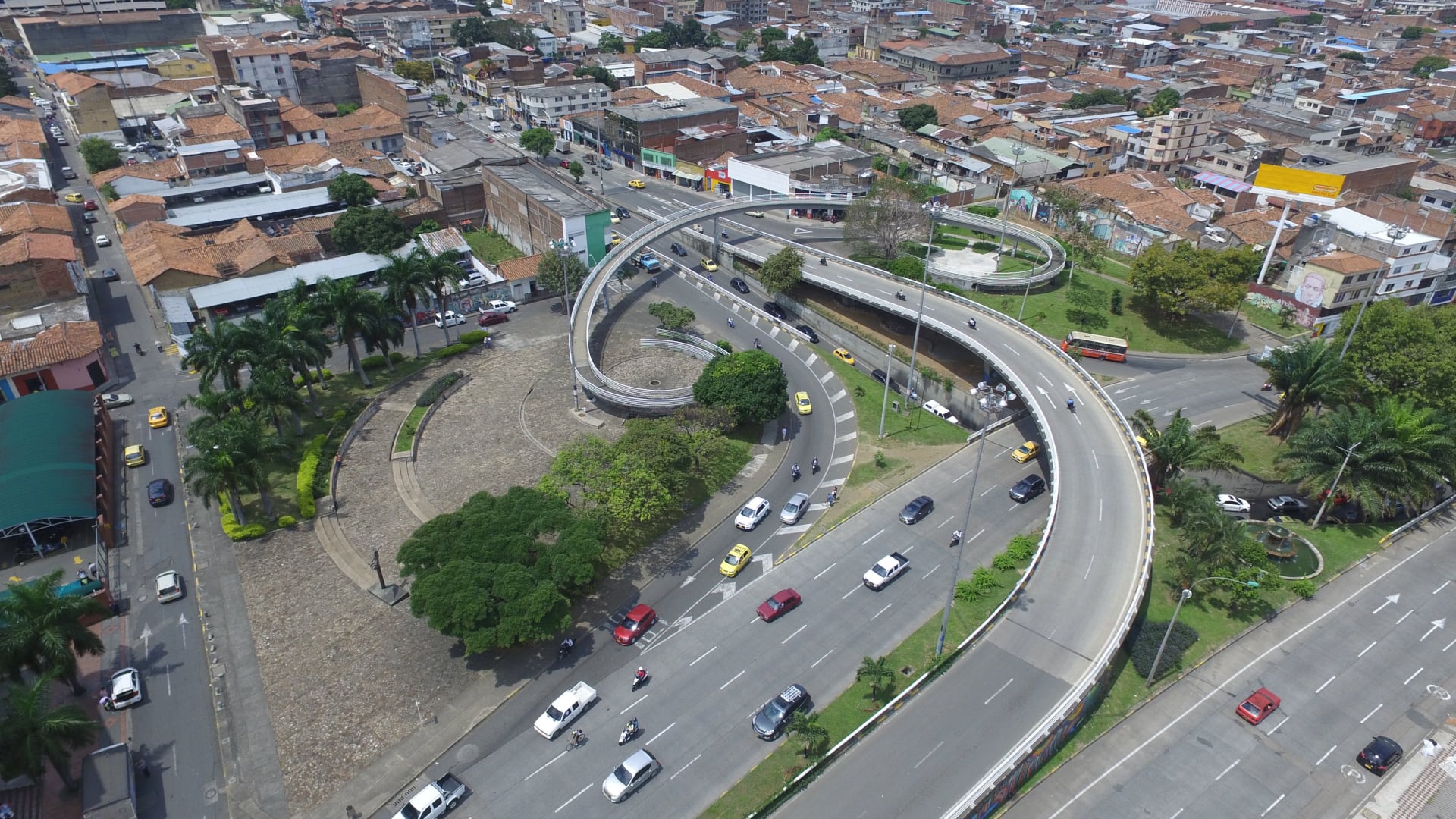 Tránsito Cali. (Crédito: Secretaría de Movilidad de Cali)