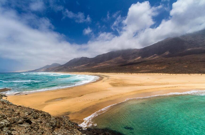 Playa de Cofete, la playa virgen más conocida de Fuerteventura