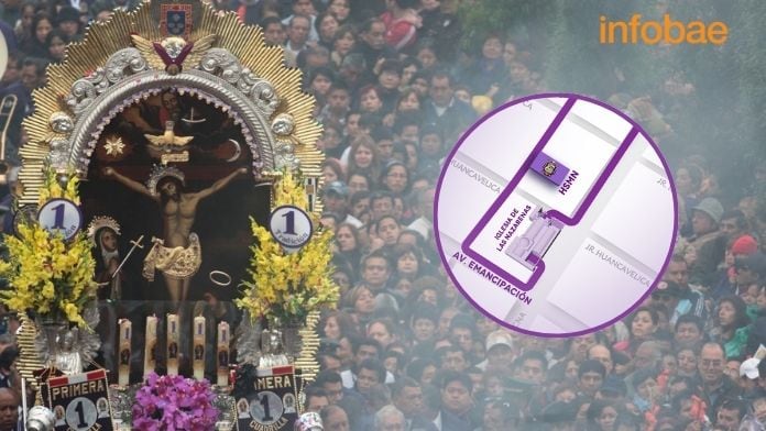 A qué hora se inicia la procesión del Señor de los Milagros, hoy sábado 5 de octubre