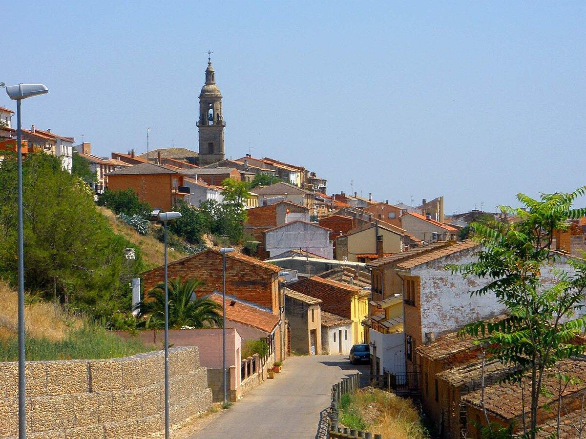 Localidad de Mendavia, en Navarra