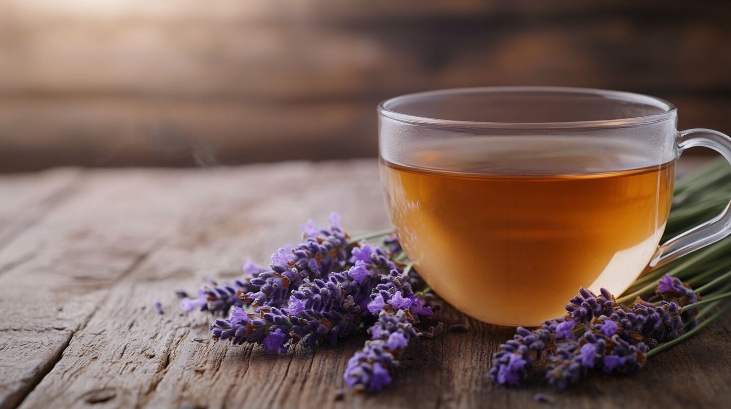 Infusión de lavanda, bebida calmante y natural, ideal para reducir el estrés y mejorar el bienestar general - (Imagen Ilustrativa Infobae)