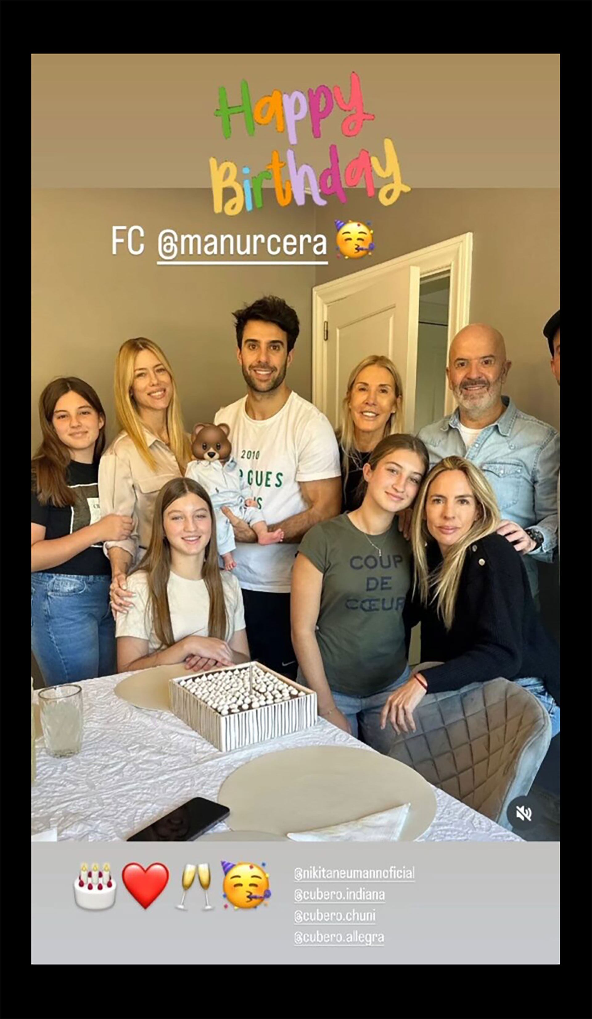 Manu Urcera cumpleaños