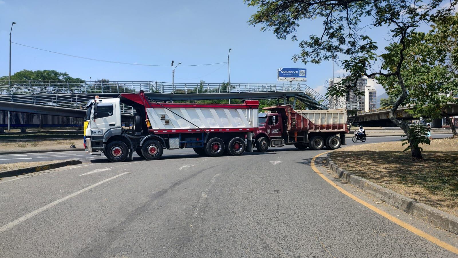 Afectaciones de movilidad en sectores de la capital vallecaucana - crédito @MovilidadCali/X