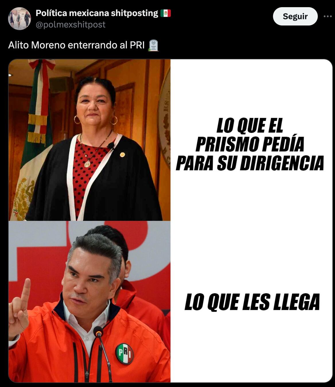 Alito Moreno-memes-PRI-México-7 de julio