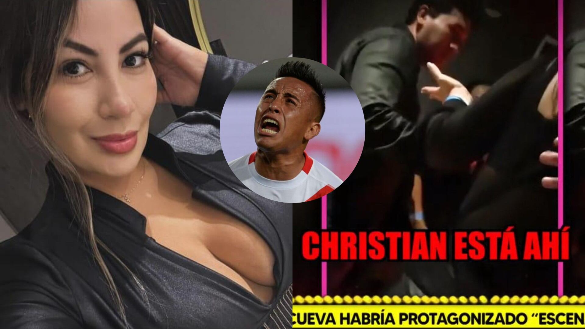 Christian Cueva reaccionó con celos al ver a Pamela López con otro hombre en discoteca, reporta 'Amor y Fuego'.