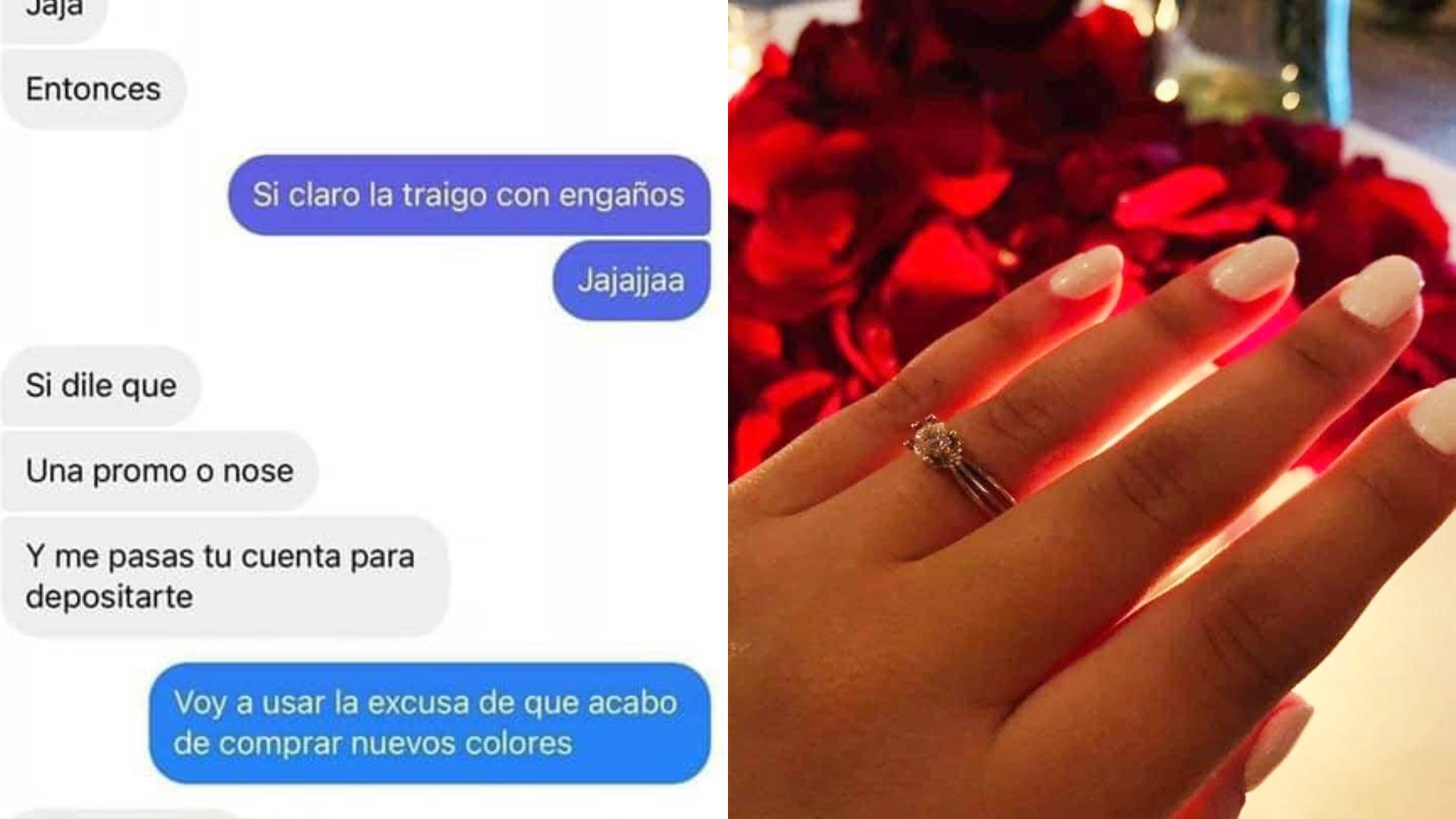 Las redes sociales explotaron por esta forma de expresar el amor de un novio a quien desea que sea su esposa.