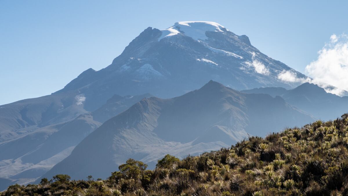 Vista del Nevado del Tolima